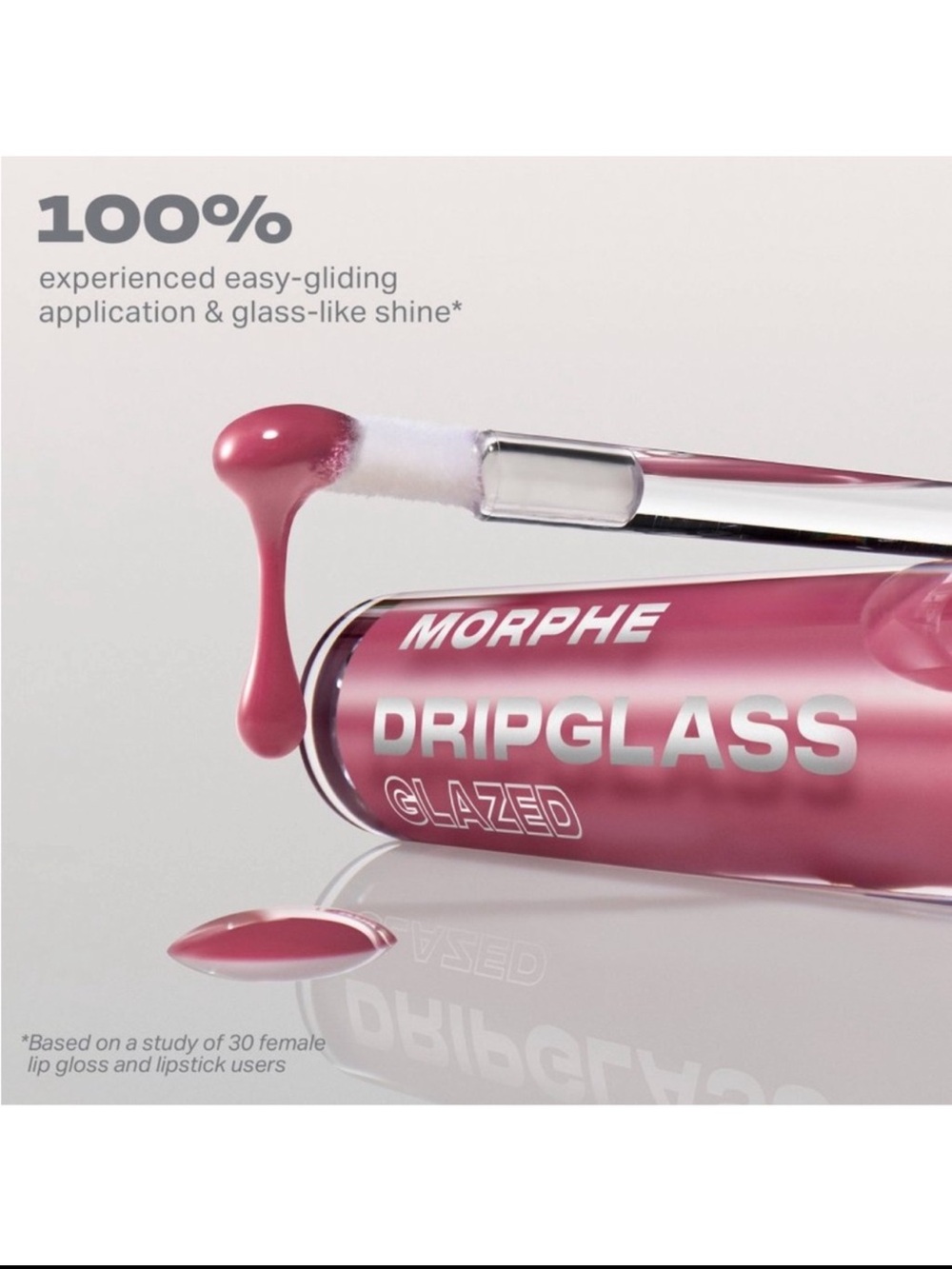 MORPHE DRIPGLASS GLAZED HIGH SHINE LIP GLOSS;—GLAZED BEIGE BEAM - Picture 8 of 16